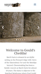 Mobile Screenshot of gouldscheddar.co.uk